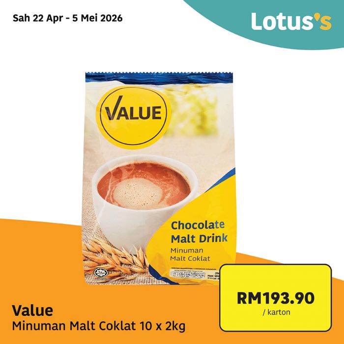 最新 Lotus's 促销 (22日起):Beli Lebih Untung Lebih | 买多省多附超值折扣
