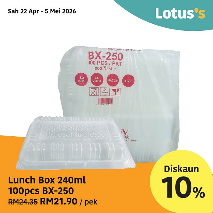 最新 Lotus's 促销 (22日起):Beli Lebih Untung Lebih | 买多省多附超值折扣