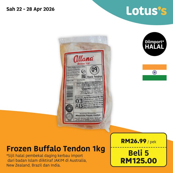 最新 Lotus's 促销 (22日起):Beli Lebih Untung Lebih | 买多省多附超值折扣