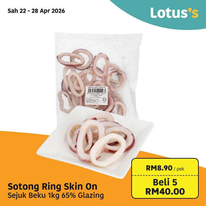 最新 Lotus's 促销 (22日起):Beli Lebih Untung Lebih | 买多省多附超值折扣