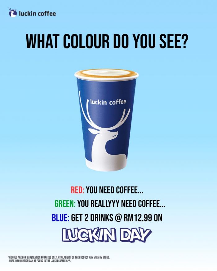 Luckin Coffee Wednesday Promotion: Luckin Day - 2 Drinks for RM12.99 | 22 April 2026 Luckin Coffee Wednesday Promotion: Luckin Day - 2 Drinks for RM12.99 | 22 April 2026