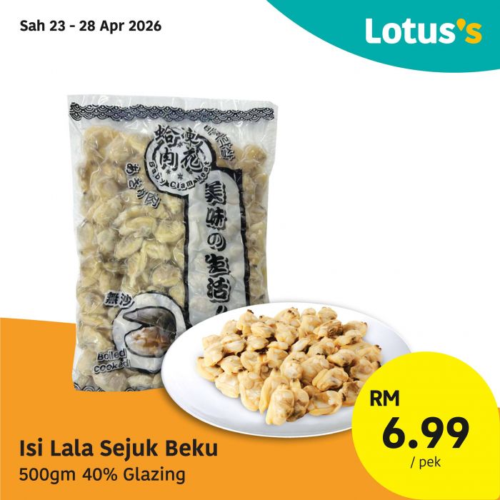 最新 Lotus's 促销 (至 2026年5月6日):Harga Hangat 特价 | 买炸鸡块送食油与超值特价