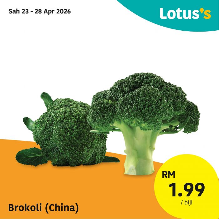 最新 Lotus's 促销 (至 2026年5月6日):Harga Hangat 特价 | 买炸鸡块送食油与超值特价