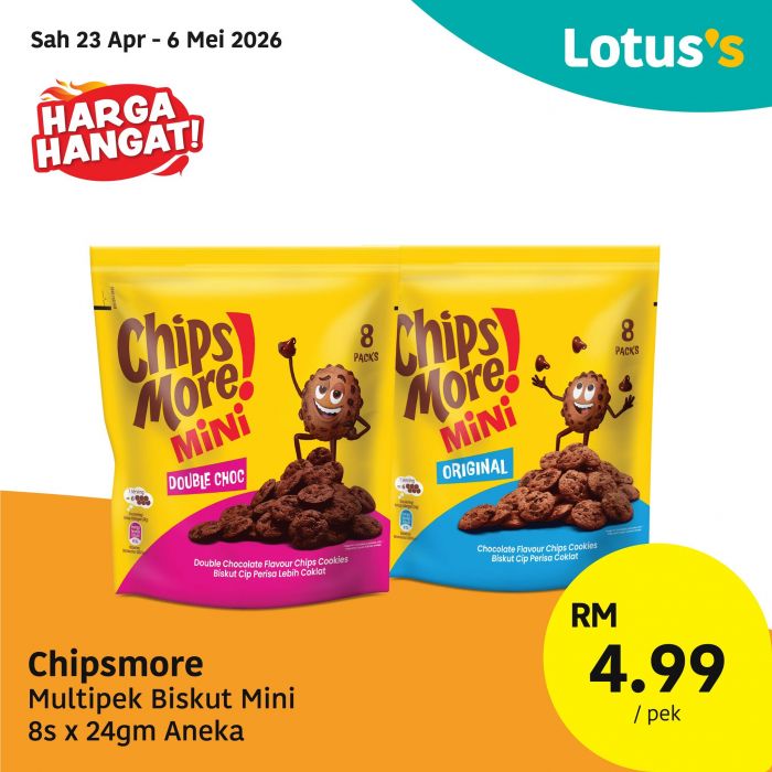 最新 Lotus's 促销 (至 2026年5月6日):Harga Hangat 特价 | 买炸鸡块送食油与超值特价