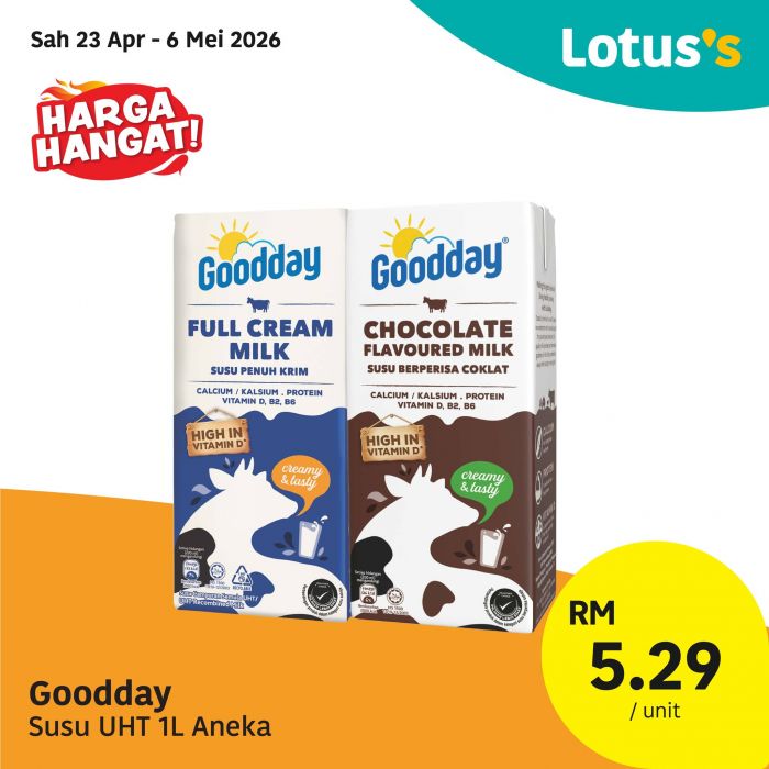 最新 Lotus's 促销 (至 2026年5月6日):Harga Hangat 特价 | 买炸鸡块送食油与超值特价