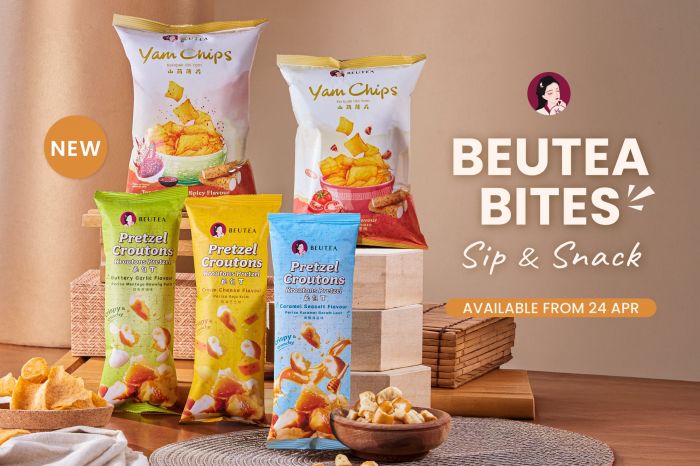 Beutea Menu Update: Introducing Beutea Bites - Pretzel Croutons from RM2.90 | From 24 Apr 2026 Beutea Menu Update: Introducing Beutea Bites - Pretzel Croutons from RM2.90 | From 24 Apr 2026