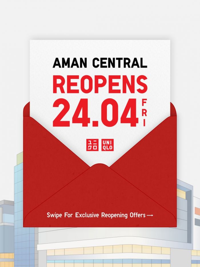 Uniqlo Aman Central Promotion: Reopening Specials - Free Tote Bag & Woven Keychain | 24 - 29 April 2026 Uniqlo Aman Central Promotion: Reopening Specials - Free Tote Bag & Woven Keychain | 24 - 29 April 2026