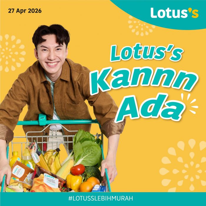 Lotus's Promotion: Weekly Deals - Buy 1 Free 1 Groceries | 27 Apr - 6 May 2026 Lotus's Promotion: Weekly Deals - Buy 1 Free 1 Groceries | 27 Apr - 6 May 2026