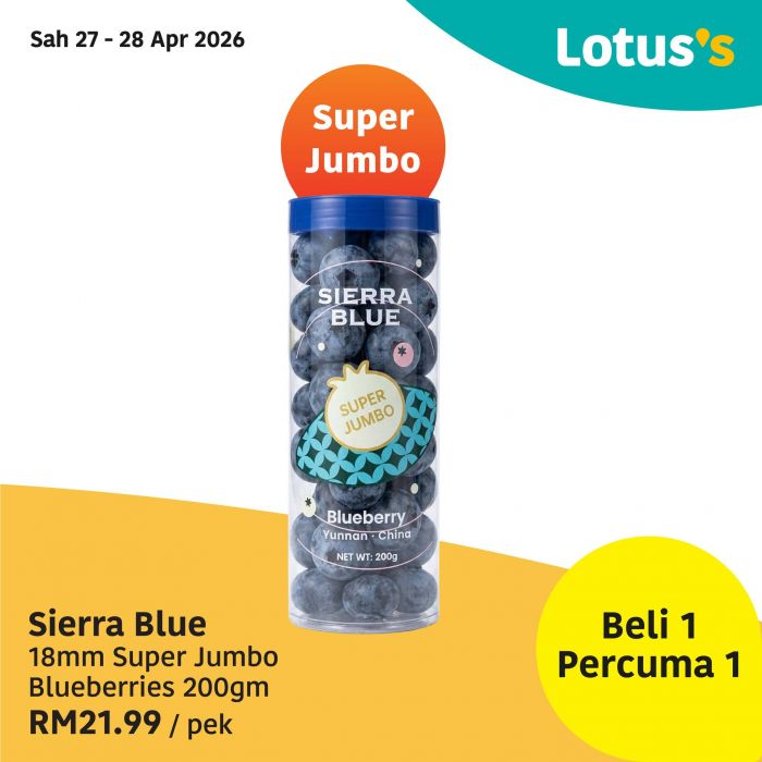 最新 Lotus's 促销 (2026年4月27日-5月6日):本周特价 | 买一送一与附完整价格表