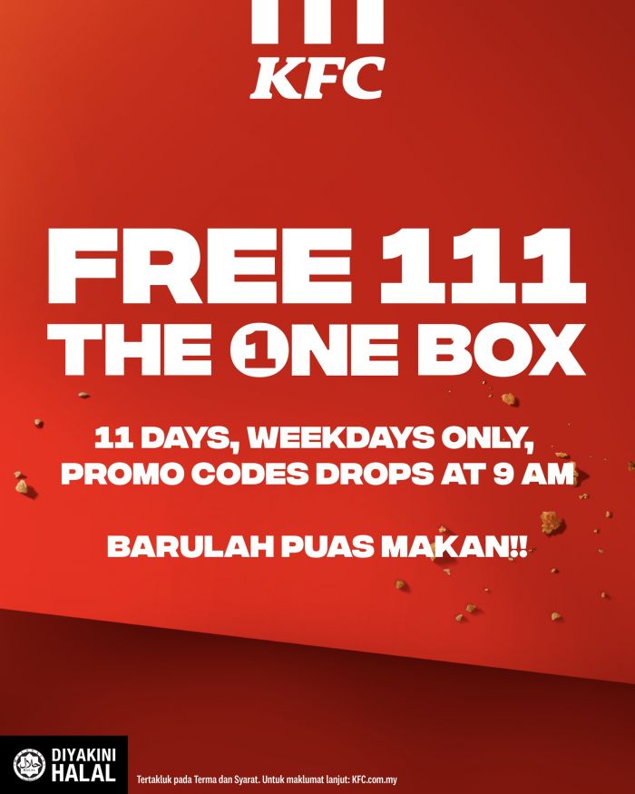 KFC Promotion: Free The One Box - Promo Codes Drop at 9 AM! | April 2026 KFC Promotion: Free The One Box - Promo Codes Drop at 9 AM! | April 2026