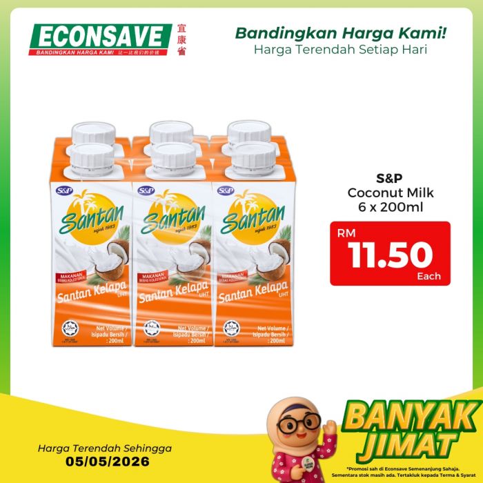 最新 Econsave 促销 (至 2026年5月5日):Banyak Jimat 超级节省 | 附完整价格表与买一送一