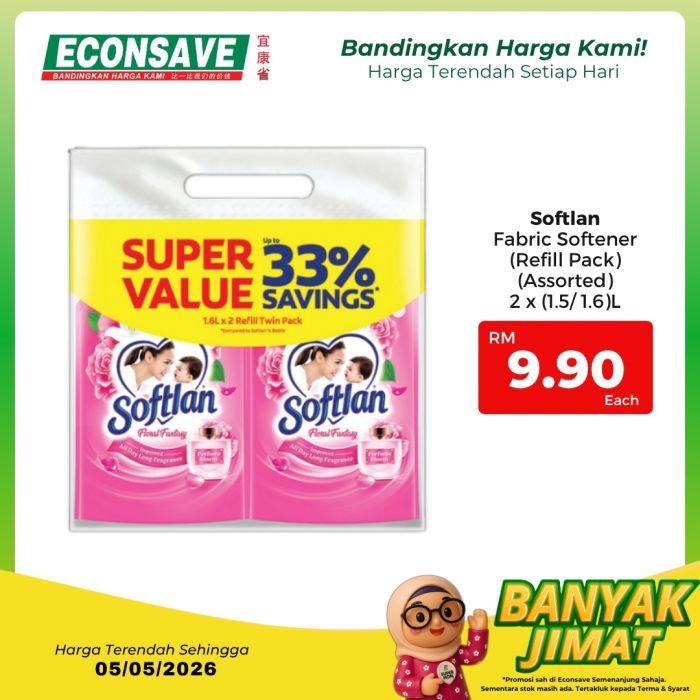 最新 Econsave 促销 (至 2026年5月5日):Banyak Jimat 超级节省 | 附完整价格表与买一送一