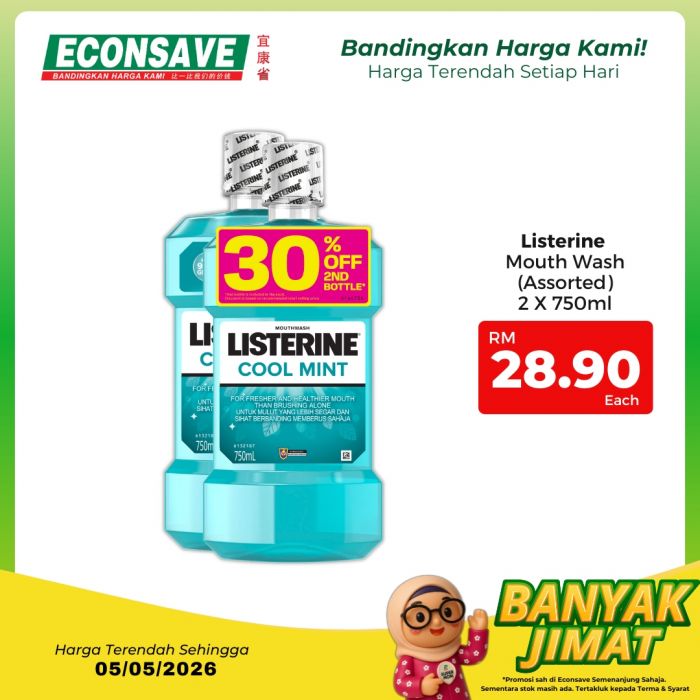 最新 Econsave 促销 (至 2026年5月5日):Banyak Jimat 超级节省 | 附完整价格表与买一送一