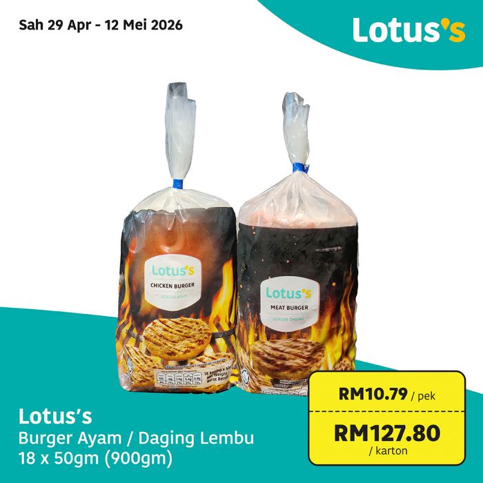 Lotus's Promotion Beli Lebih Untung Lebih: Bulk Deals - Buy 2 Free 1 & 10% OFF | 29 Apr - 12 May 2026 Lotus's Promotion Beli Lebih Untung Lebih: Bulk Deals - Buy 2 Free 1 & 10% OFF | 29 Apr - 12 May 2026