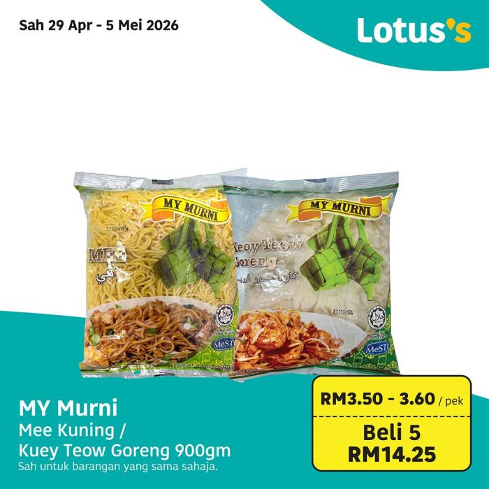 Lotus's Promotion Beli Lebih Untung Lebih: Bulk Deals - Buy 2 Free 1 & 10% OFF | 29 Apr - 12 May 2026 Lotus's Promotion Beli Lebih Untung Lebih: Bulk Deals - Buy 2 Free 1 & 10% OFF | 29 Apr - 12 May 2026