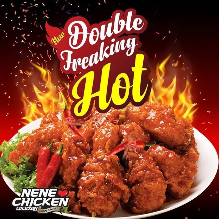 NeNe Chicken New Double Freaking Hot Flavour