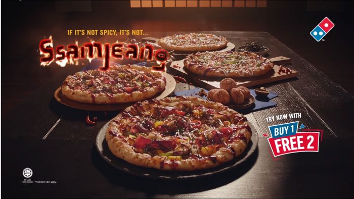 Domino's Ssamjeang Pizza is Back! Domino's Ssamjeang Pizza is Back!