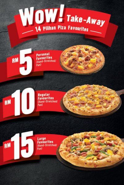 Pizza Hut Wow Take Away Promotion From Only Rm5