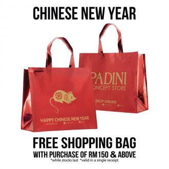 Padini Chinese New Year Promotion FREE Shopping Bag (1 January 2020 onwards)