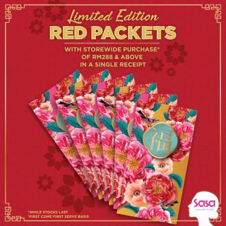 Sasa Chinese New Year Promotion FREE Red Packets