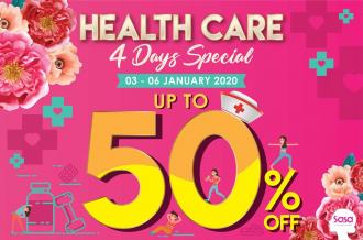 Sasa 4 Days Promotion (3 January 2020 - 6 January 2020)