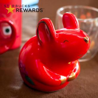 Starbucks CNY Rat Coin Bank Merchandise Promotion