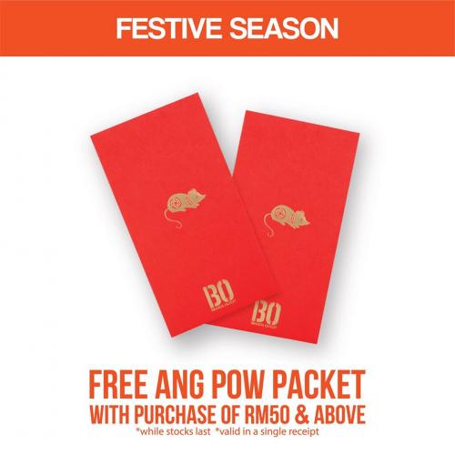 Brands Outlet Chinese New Year Promotion FREE Ang Pow Packet (1 Jan 2020 onwards)