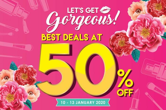 Sasa CNY Weekend Sale Up To 50% OFF (10 Jan 2020 - 13 Jan 2020)