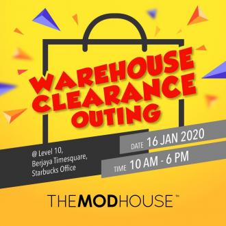The Mod House Warehouse Clearance Sale at Berjaya Times Square (16 January 2020)