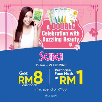 Sasa Double Reward Promotion With Touch 'n Go eWallet (15 January 2020 - 29 February 2020)