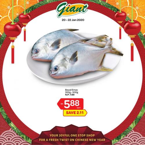 Giant Chinese New Year Promotion (20 Jan 2020 - 22 Jan 2020)