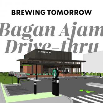 Starbucks Bagan Ajam Drive-Thru Opening Promotion FREE Tall-sized Americano (23 January 2020)