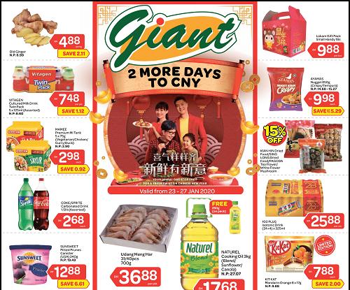 Giant Chinese New Year Promotion (23 Jan 2020 - 27 Jan 2020)