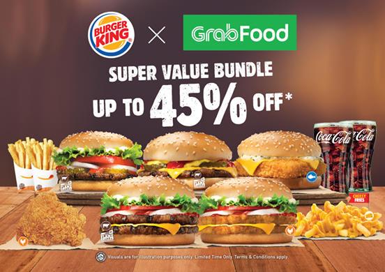 Burger King Super Value Bundle Up To 45 OFF Promotion