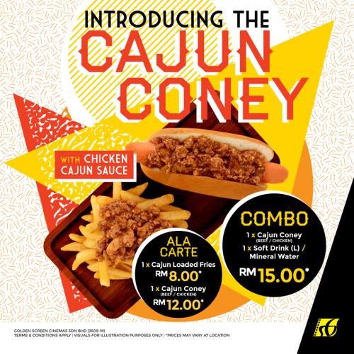 GSC Cajun Coney Promotion (23 Jan 2020 onwards)