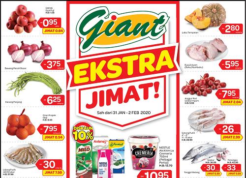 Giant Fresh Items Promotion (31 Jan 2020 - 2 Feb 2020)