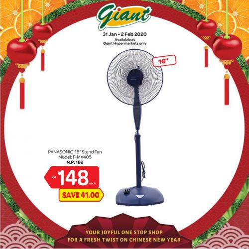 Giant Electrical Appliances Promotion (31 Jan 2020 - 2 Feb 2020)