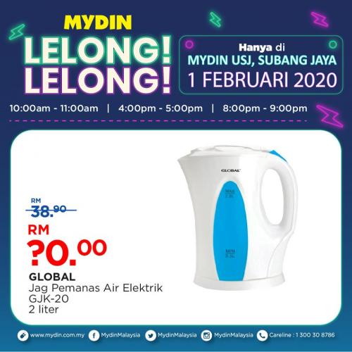 MYDIN USJ Subang Jaya Lelong Lelong Promotion (1 Feb 2020)