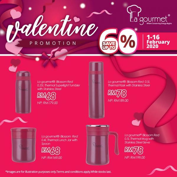 SOGO La Gourmet Valentine Day Promotion Save Up To 60% (1 Feb 2020 - 16 Feb 2020) SOGO La Gourmet Valentine Day Promotion Save Up To 60% (1 Feb 2020 - 16 Feb 2020)