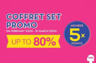 Sasa Coffret Set Promotion (6 February 2020 - 31 March 2020)