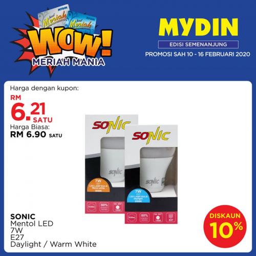 MYDIN Meriah Mania Coupons Promotion (10 Feb 2020 - 16 Feb 2020)