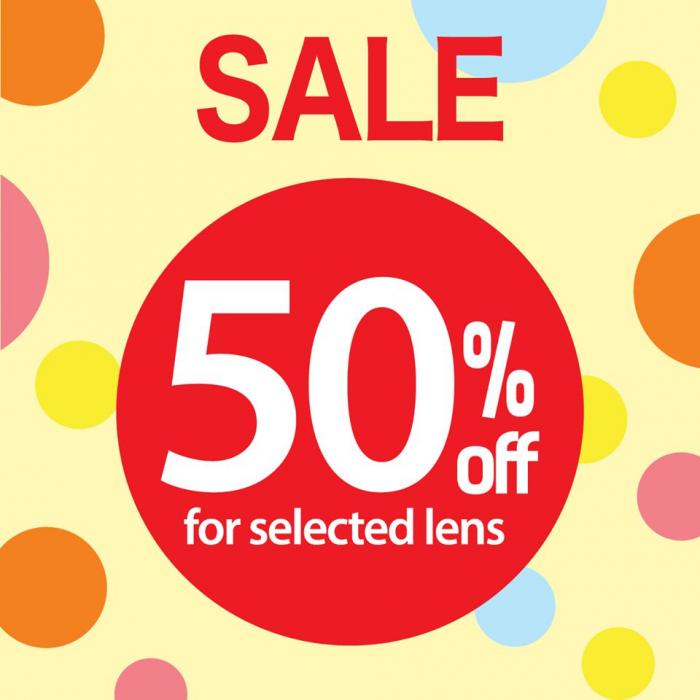 Optical 88 50% OFF Sale For Selected Lens