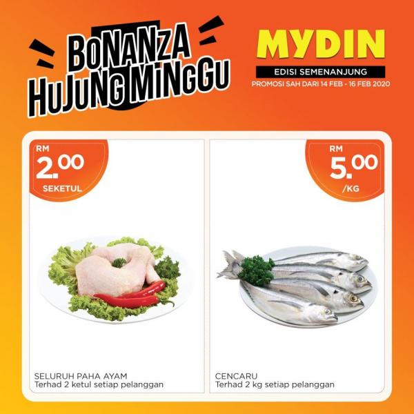 MYDIN Weekend Promotion (14 Feb 2020 - 16 Feb 2020)