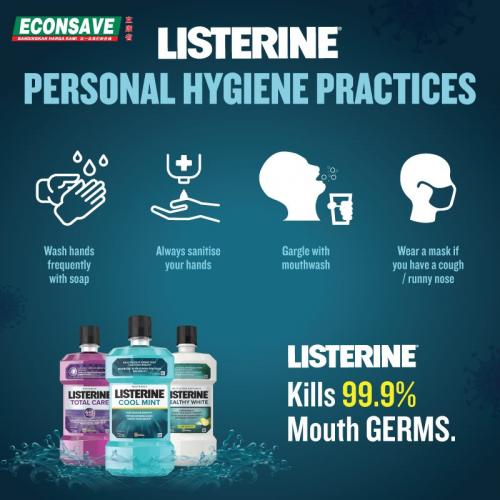 Econsave Listerine Promotion (15 Feb 2020 - 31 Mar 2020)