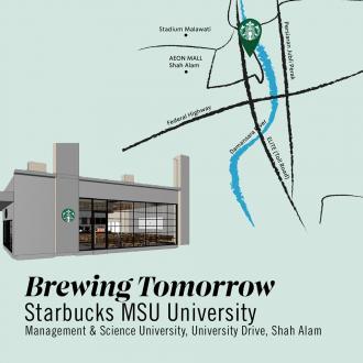 Starbucks MSU University Opening Promotion Grande-sized Beverage @ RM13 (22 February 2020)