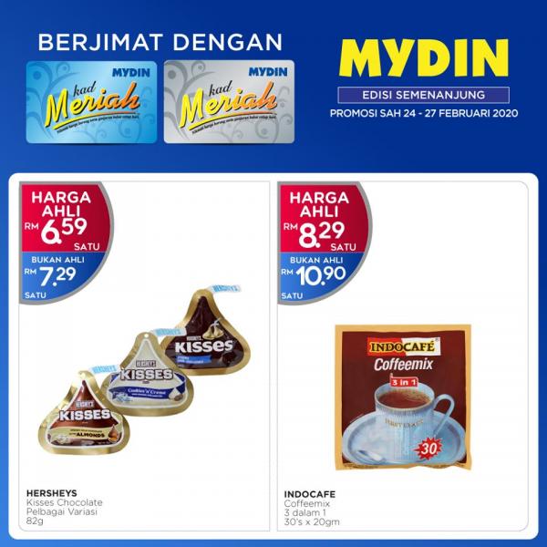 MYDIN Meriah Member Promotion (24 Feb 2020 - 27 Feb 2020)