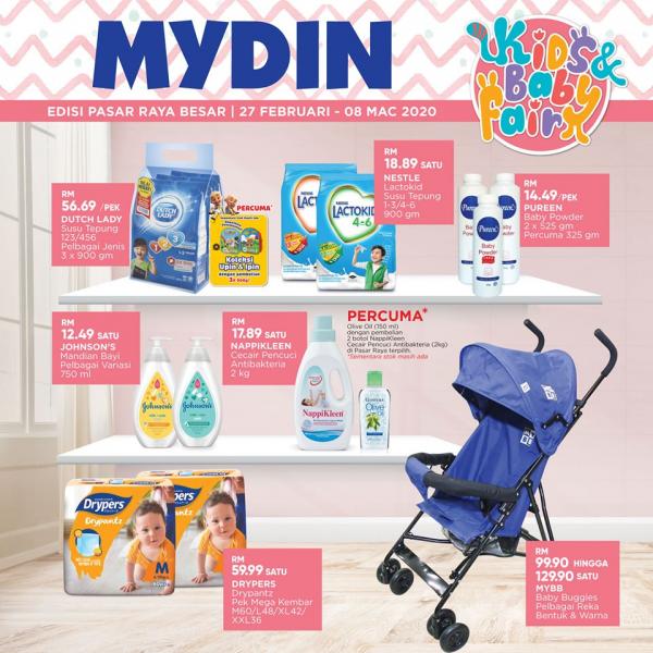 MYDIN Kids & Baby Fair Promotion (27 Feb 2020 - 8 Mar 2020)