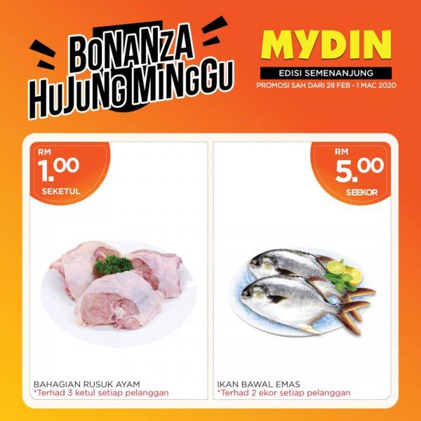 MYDIN Weekend Promotion (28 Feb 2020 - 1 Mar 2020)
