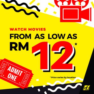 GSC Watch Movies As Low As RM12 Promotion at Selected Outlets