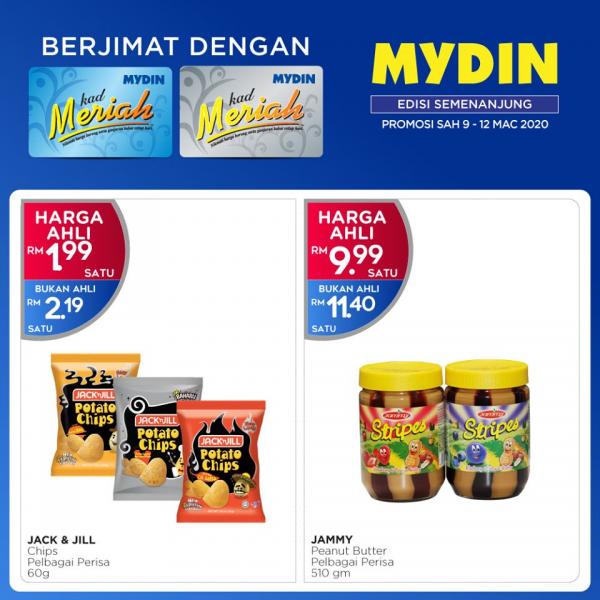 MYDIN Meriah Member Promotion (9 Mar 2020 - 12 Mar 2020)